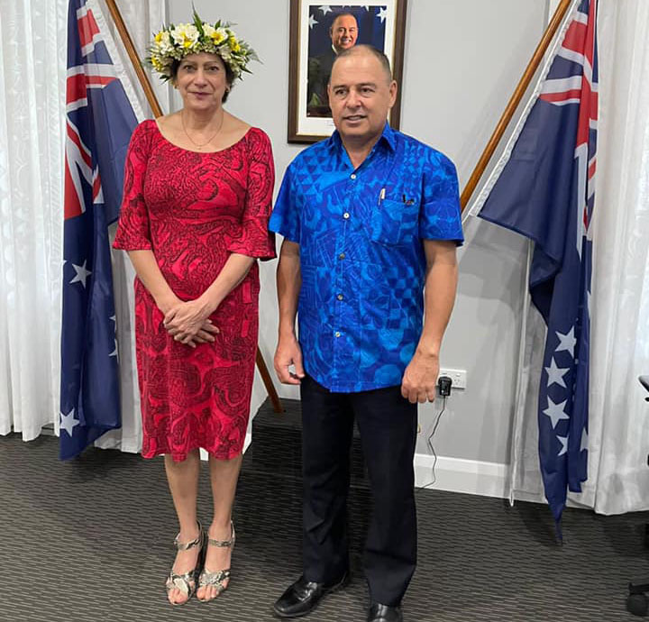 NZ Minister in Cooks on official visit