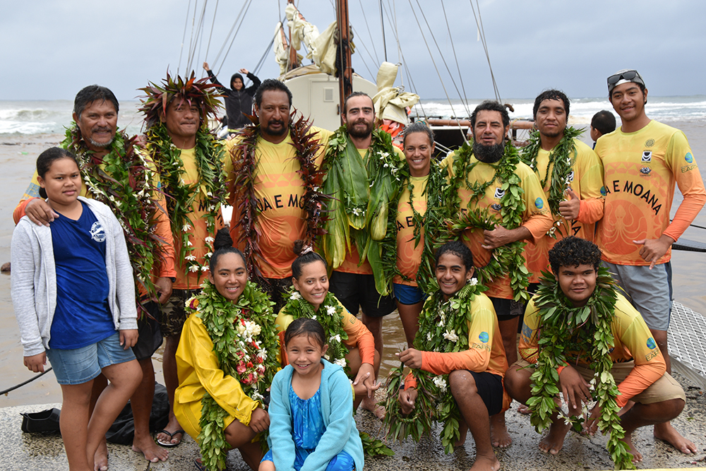 Marumaru Atua returns from 48-day Taua e Moana voyage