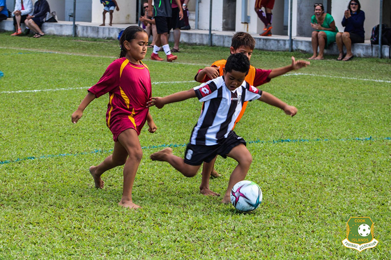 Young footballers kick it up a notch
