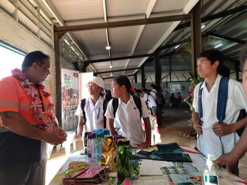 Ports Authority attends Aitutaki Careers Expo