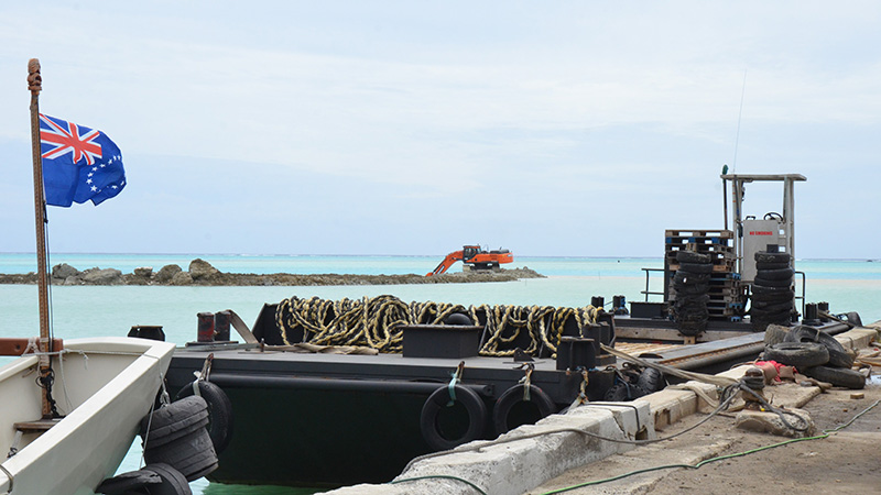 Govt body defends dredging works at Arutanga harbour