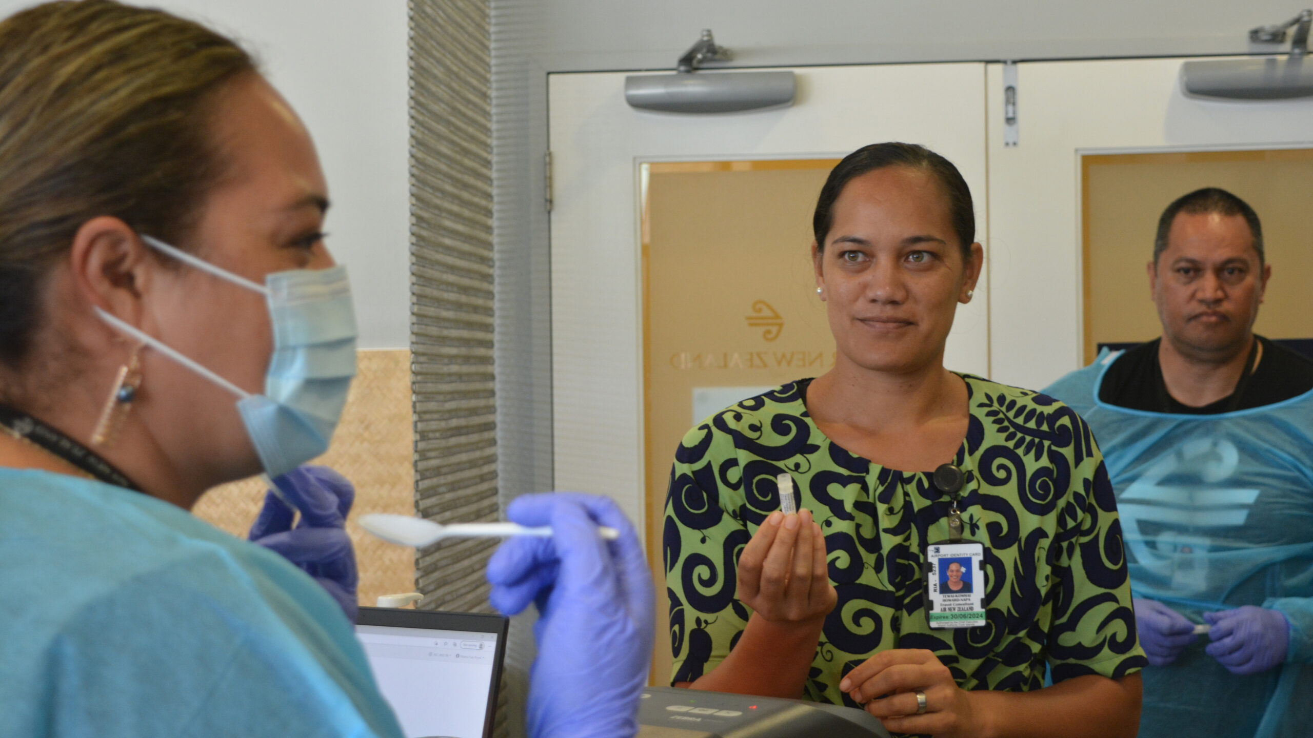 Cook Islands’ Air New Zealand team starts saliva testing