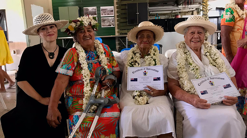 Cook Islands Knitters recognised for efforts during conflicts