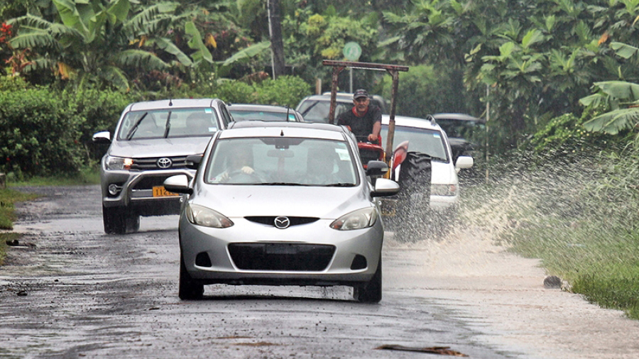 Wet weather lashes parts of Rarotonga