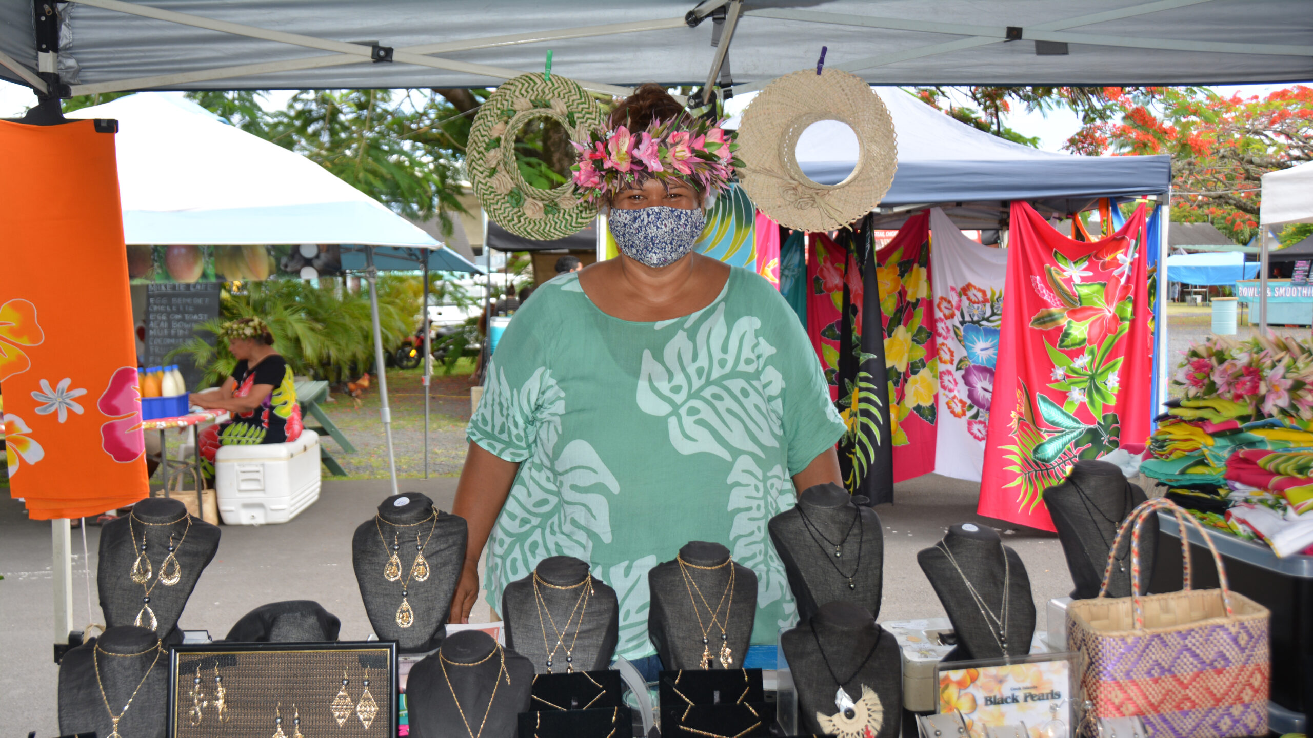 Face masks now compulsory at Punanga Nui Market