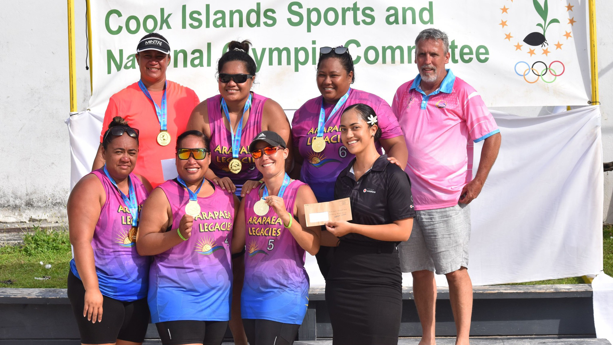 Arapaea Legacies win gold in beach volleyball comp