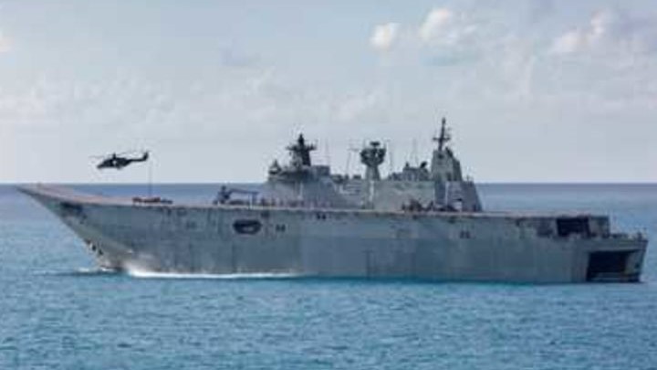 Covid-19 confirmed aboard HMAS Adelaide enroute to Tonga