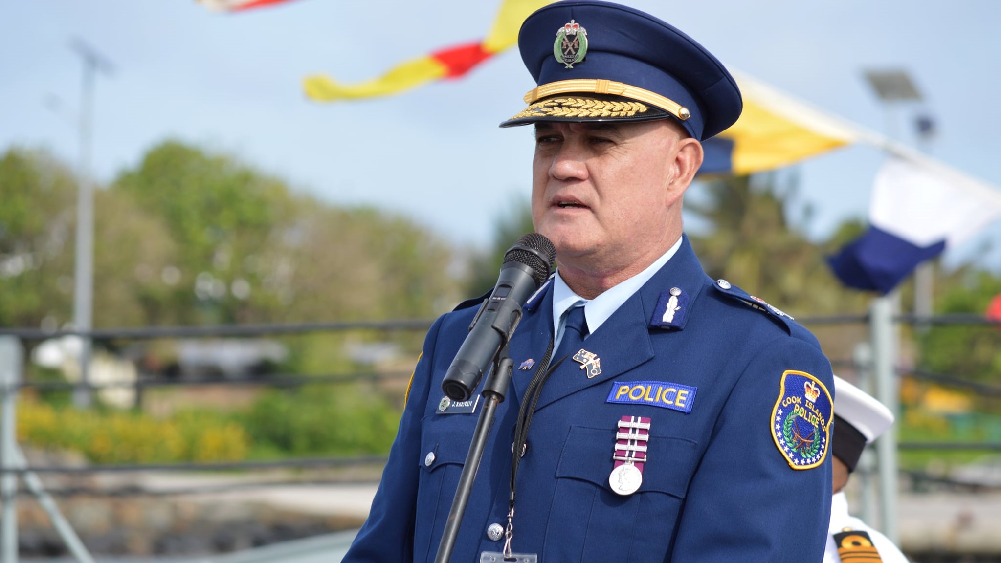 Cook Islands farewell police patrol boat Te Kukupa