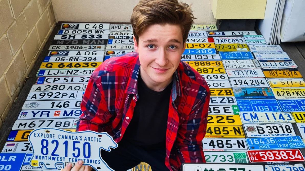 Gibraltar teen wants your unused licence plates