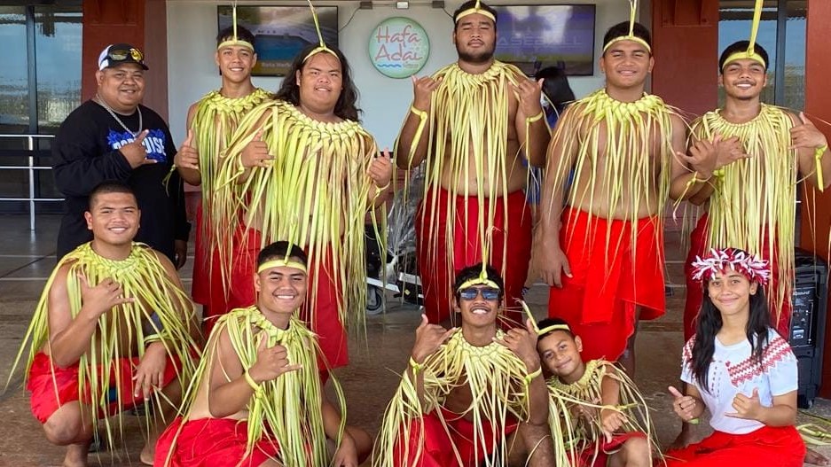 Team Cook Islands arrives in Northern Marianas in good spirits