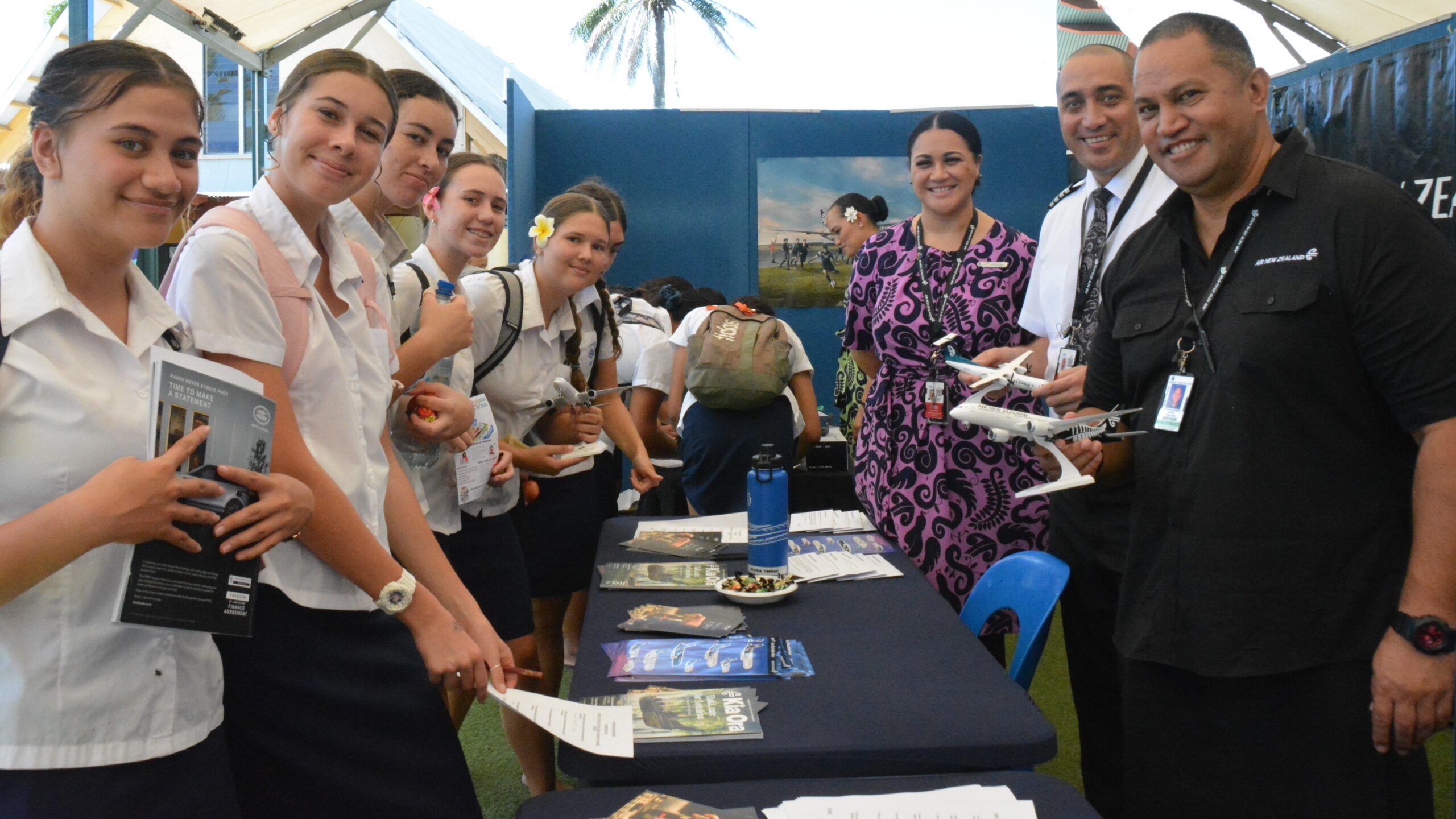 Students get aviation insights at Careers Expo 2022