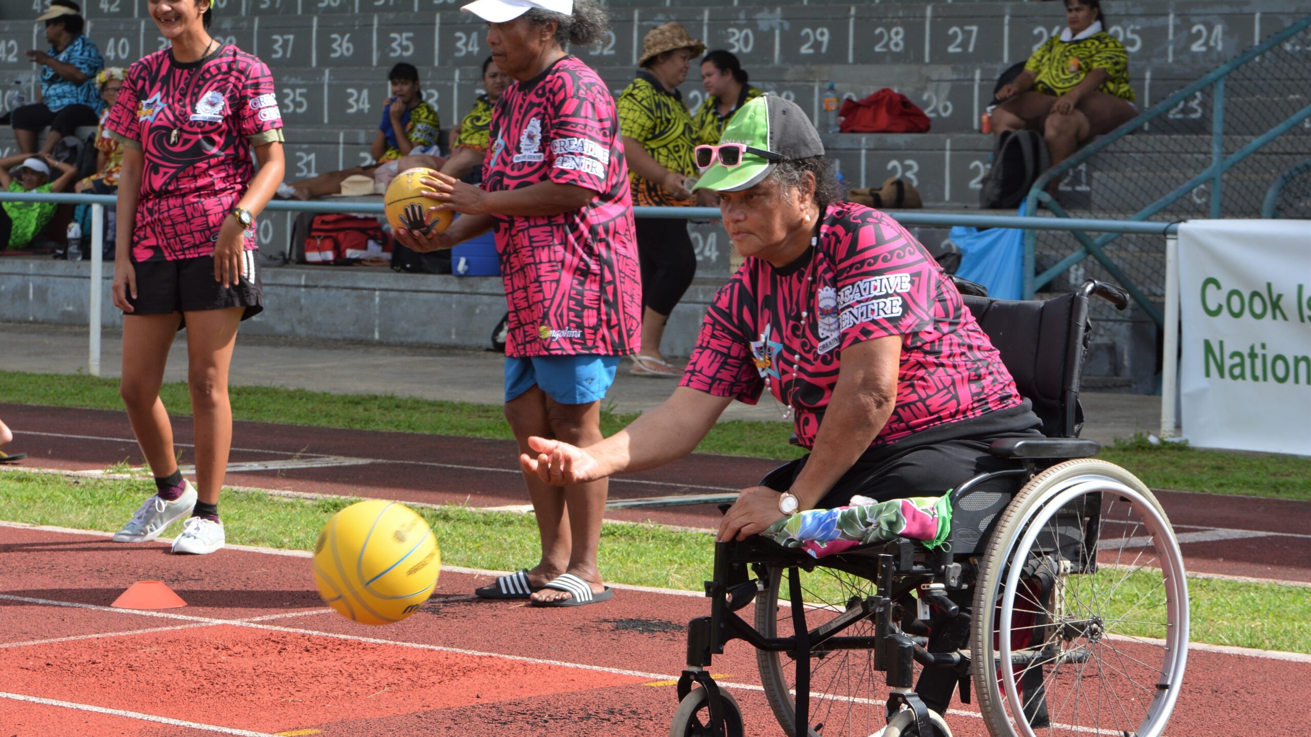 Ability Games participants get into the Olympic spirit