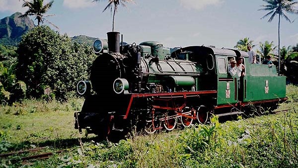 Rarotonga’s elusive railway and locomotive
