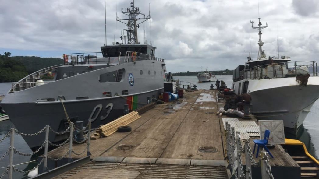 Vanuatu’s Australian-supplied patrol boat awaiting repairs