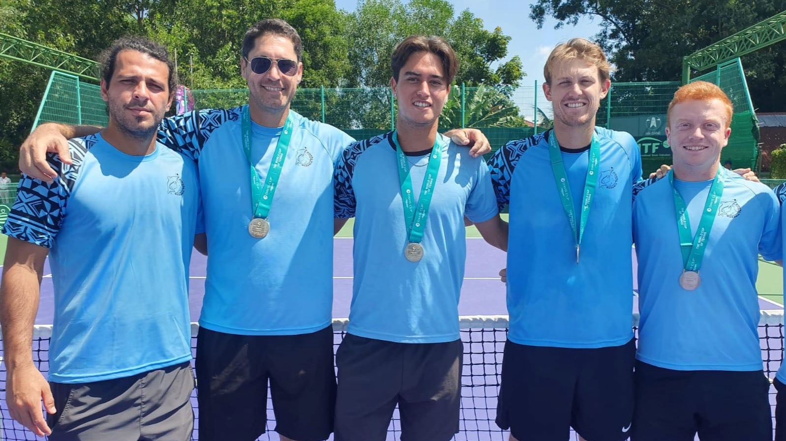 Pacific Oceania Davis Cup team wins gold medal