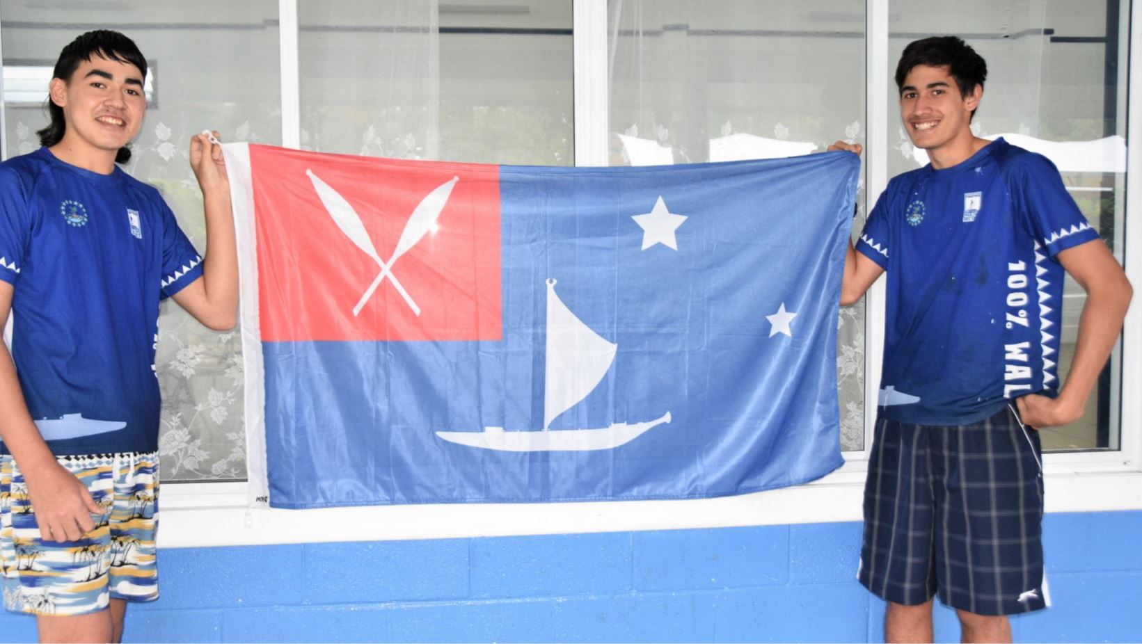 Pukapuka/Nassau unveil new national flag