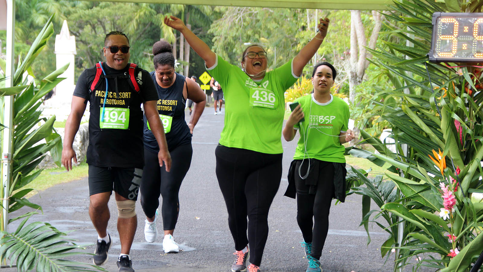 Visitors return again to run round Rarotonga