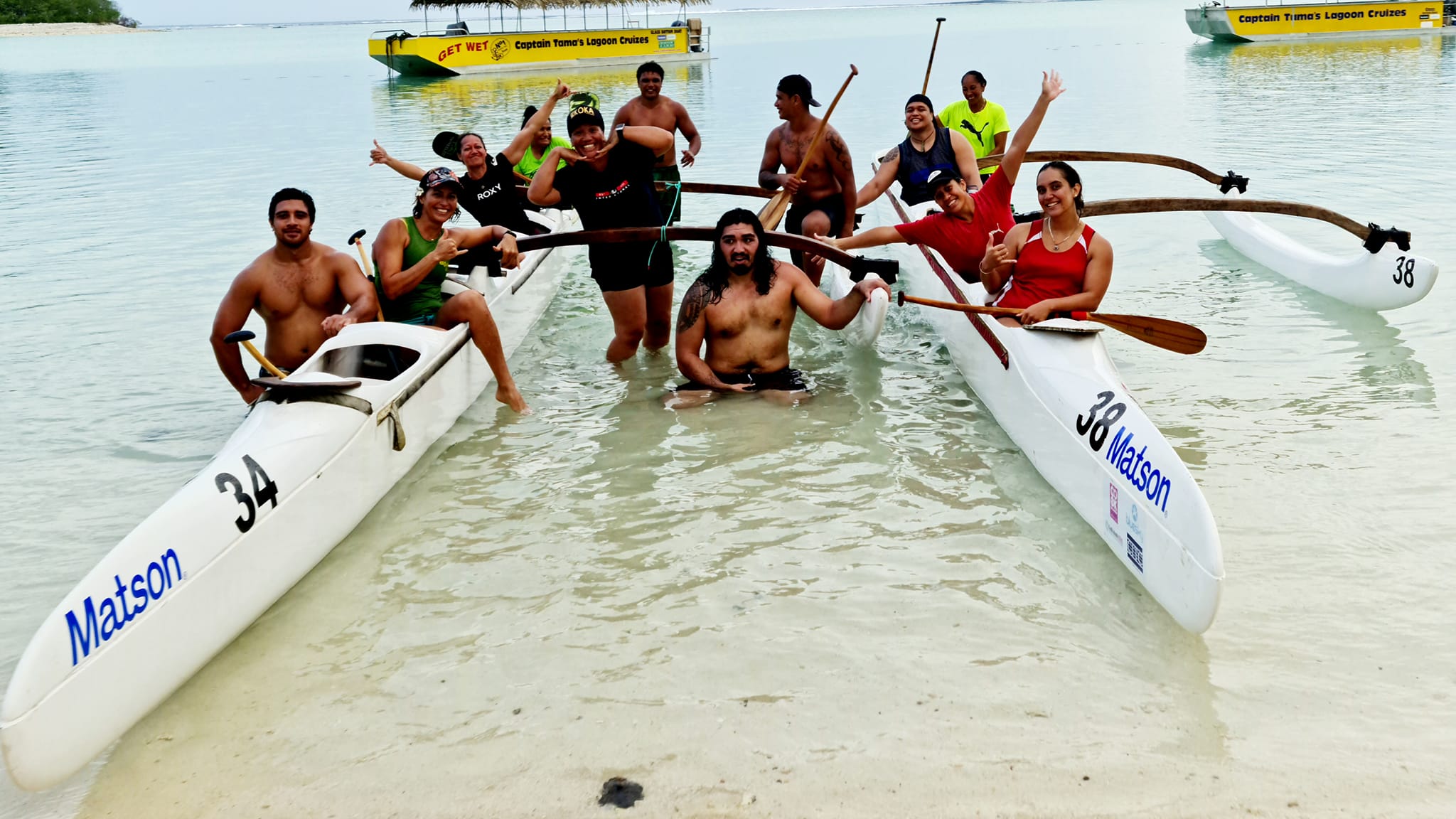 Paddlers ready to dig deep in Cook Islands Games Oe Vaka sprint races