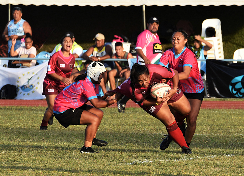 Cook Islands Games rugby 7 battle heats up