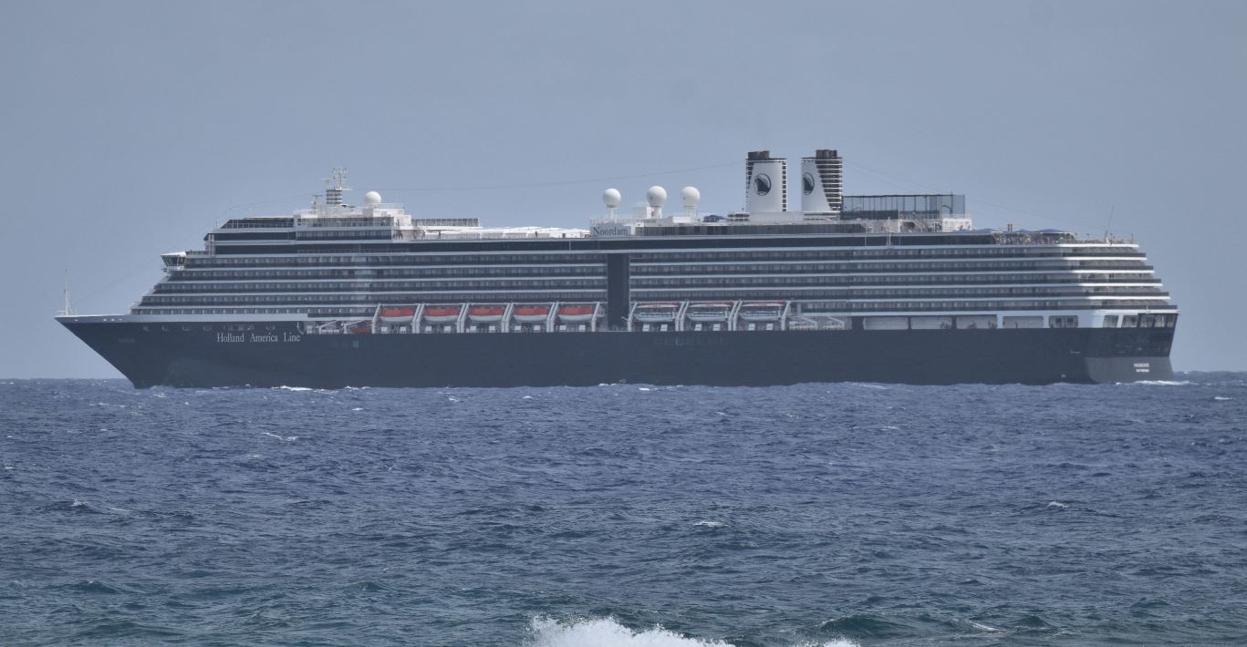 Choppy weather put the brakes on cruise ship visit