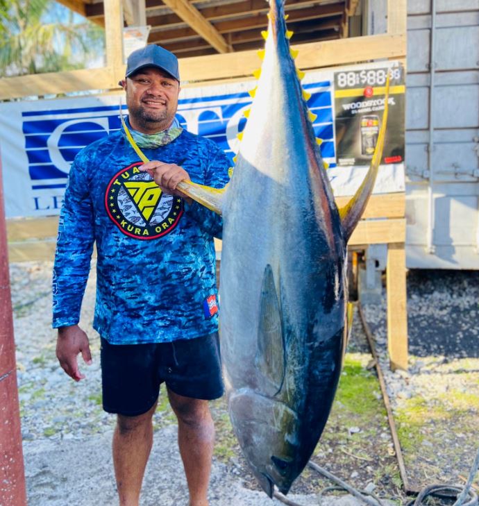 Tairi reels in 58.2kg yellowfin tuna to win annual fishing comp