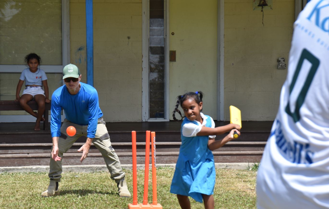 Budding cricketers get a hand with new coaching  programme in schools