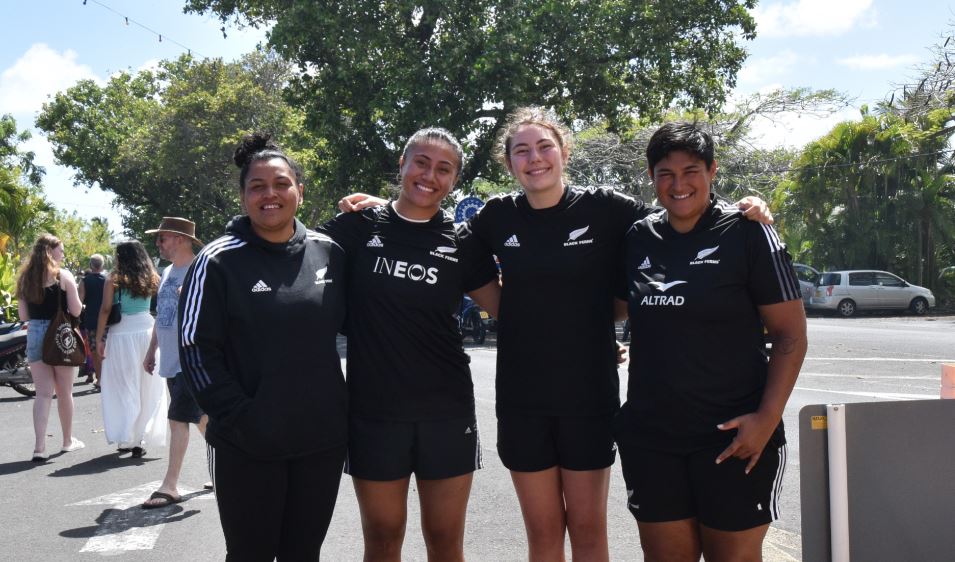 Black Ferns share World Cup  joy, promote women’s rugby