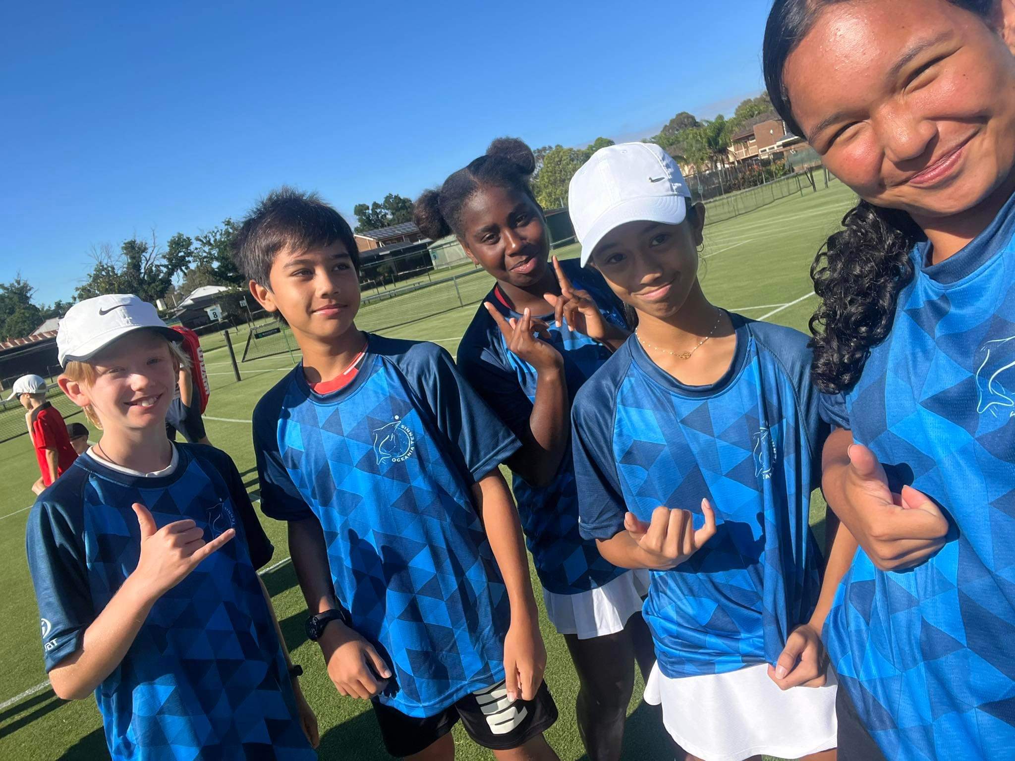 Youngster participates in Tennis Australia’s Albury Tour
