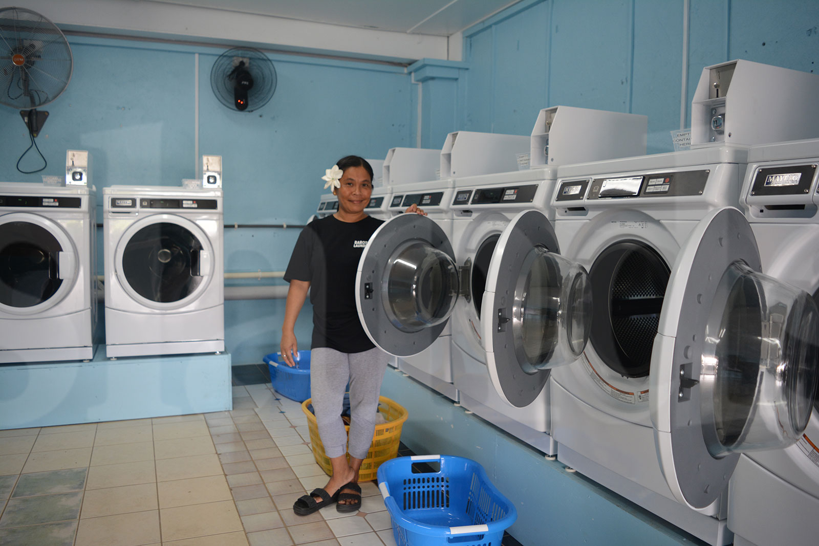 Self-service laundry facility launched in Rarotonga