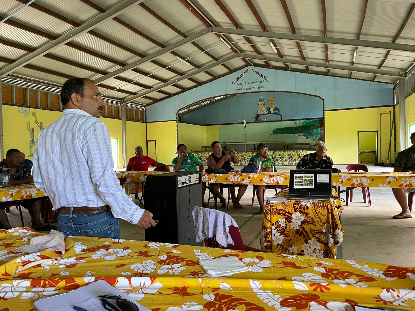 Pest management training for the Pa Enua