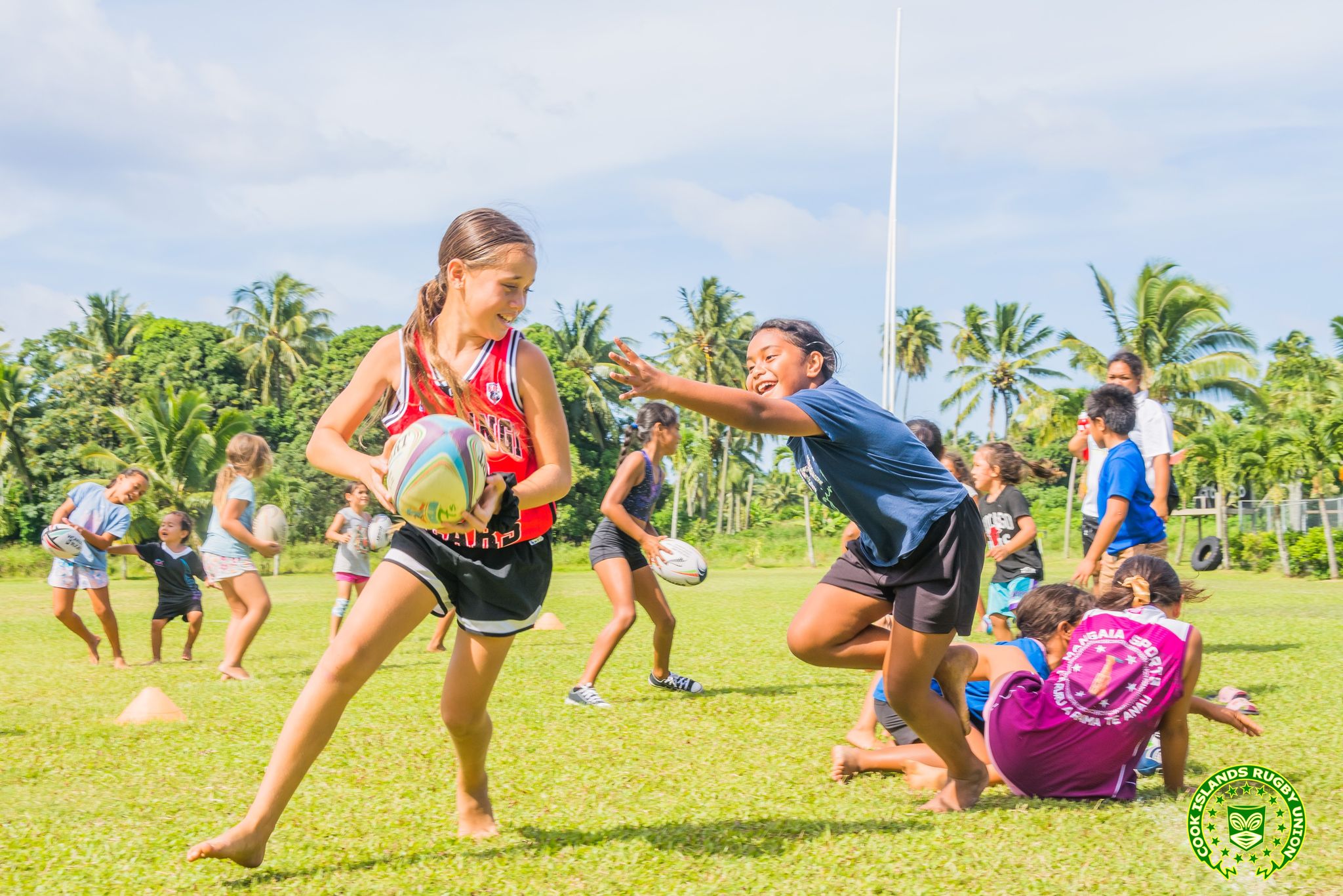 ‘She’s a Ruckstar’ rugby clinic draws good turnout on day one