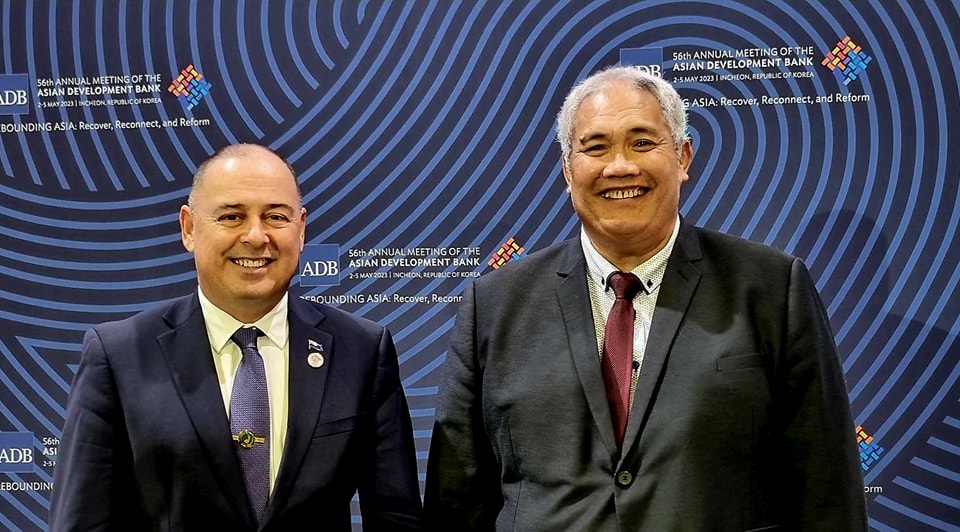 Cook Islands PM makes case for country’s economy at ADB meeting