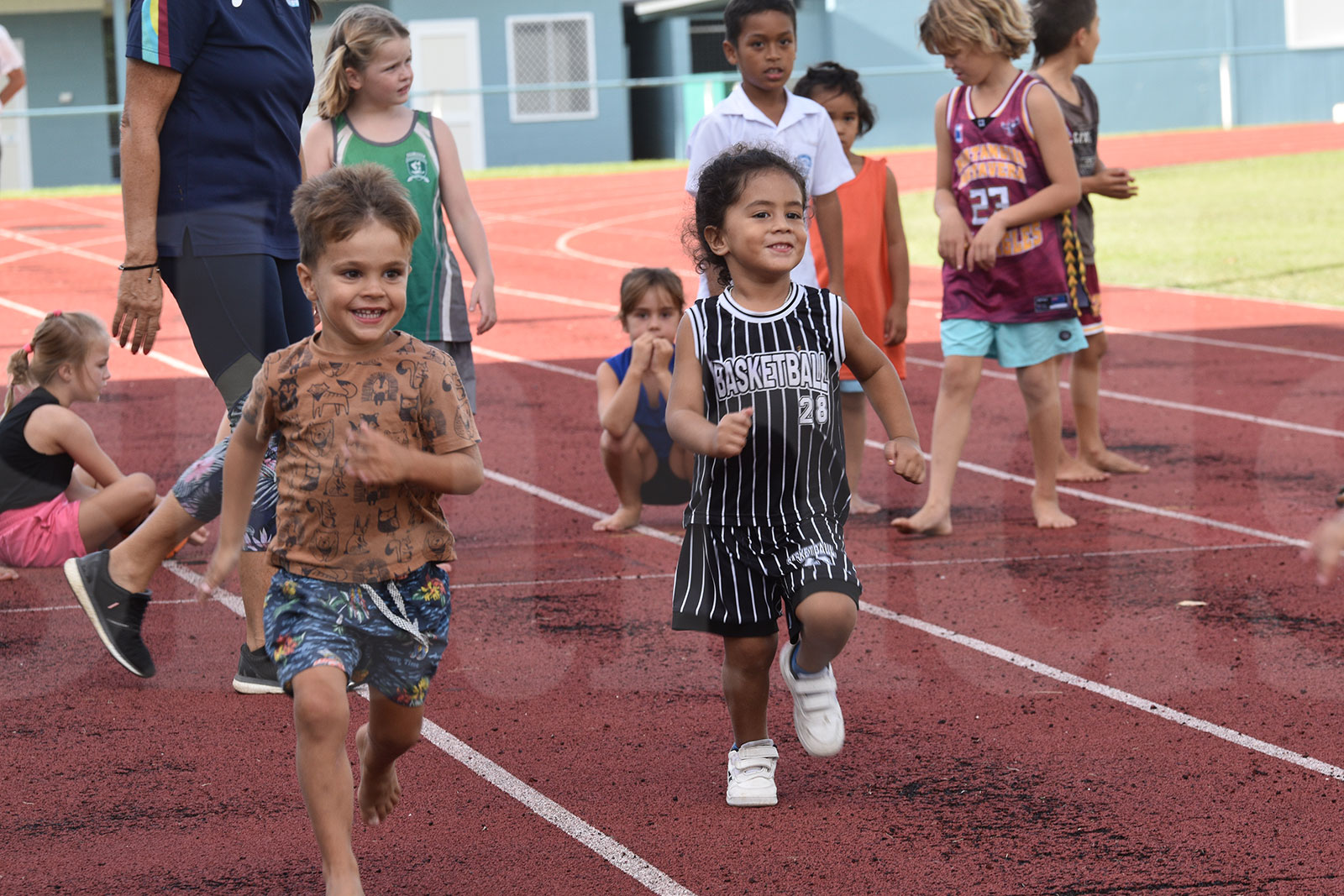 Future stars mark World Kids Athletics Day