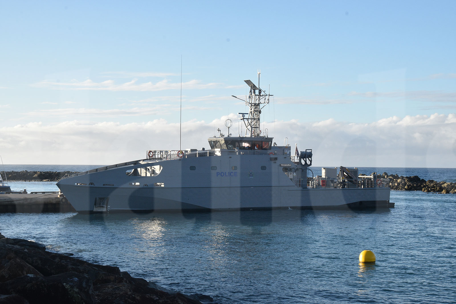 Defects detected in police  patrol vessel Te Kukupa II