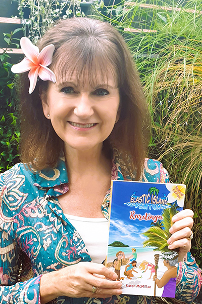 Author immerses herself in Rarotonga