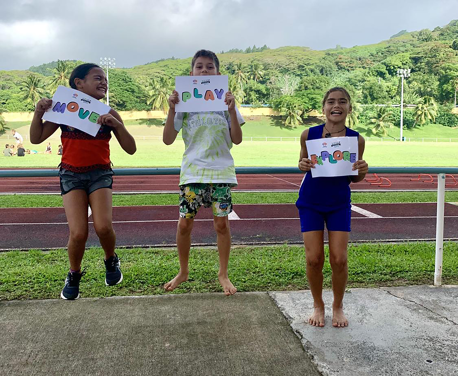 Cook Islands wins Kid’s Athletics Day Challenge