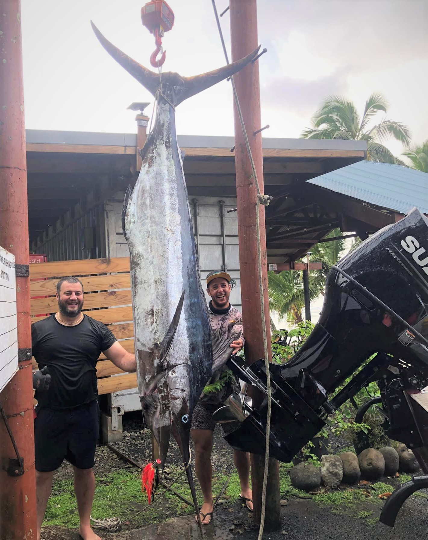 Tutavake reels in 33.1kg yellowfin tuna to win fishing comp