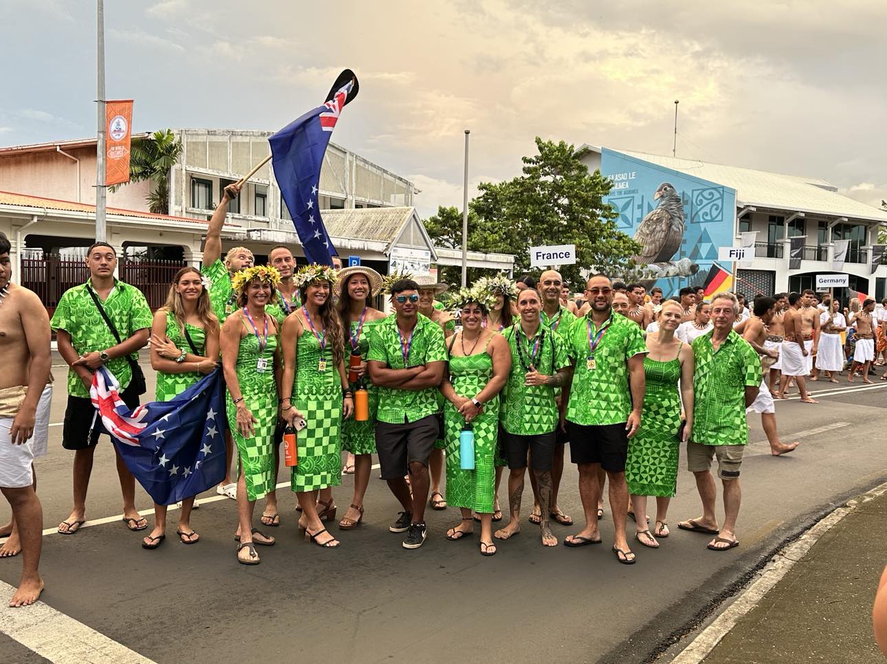 Cook Islands’ outfits draw compliments at World Paddling Championships opening