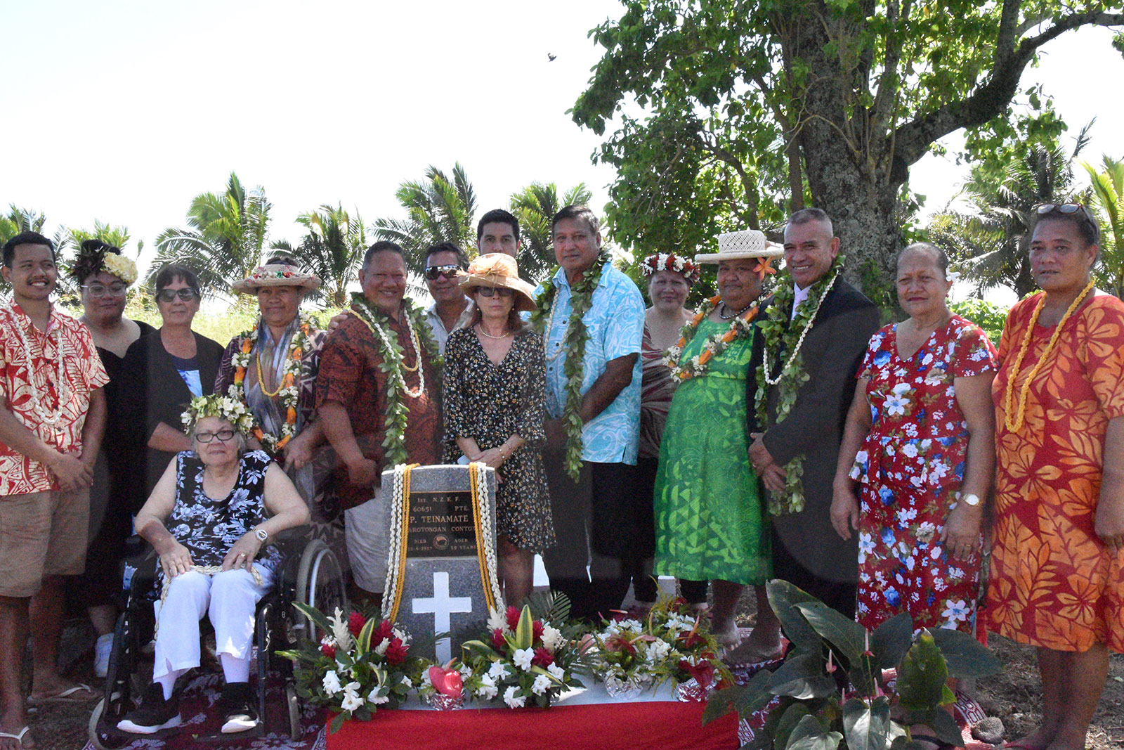 Cook Islands soldier’s sacrifice  remembered at memorial event