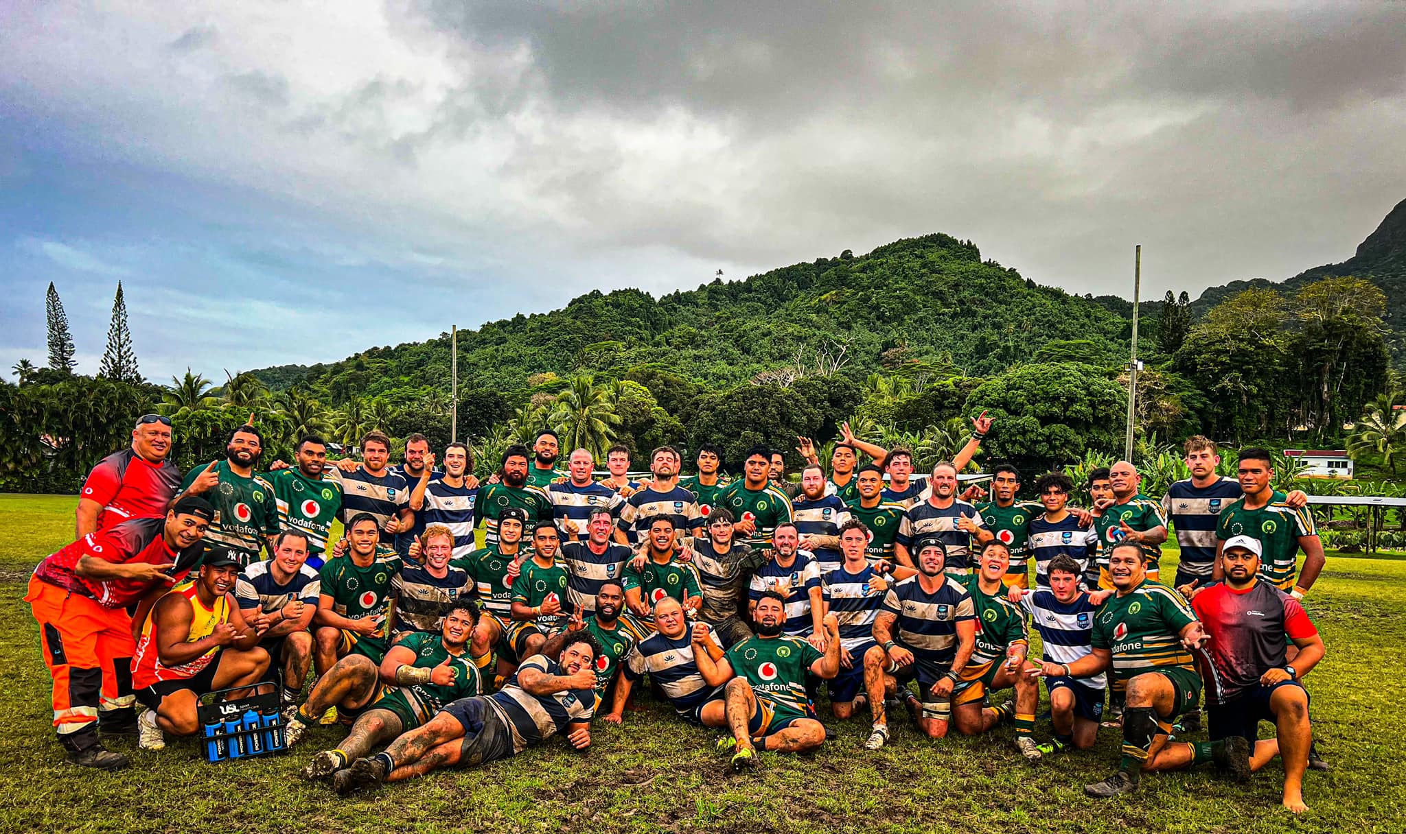 Kiwi senior rugby team thanks Rarotonga Rugby Union