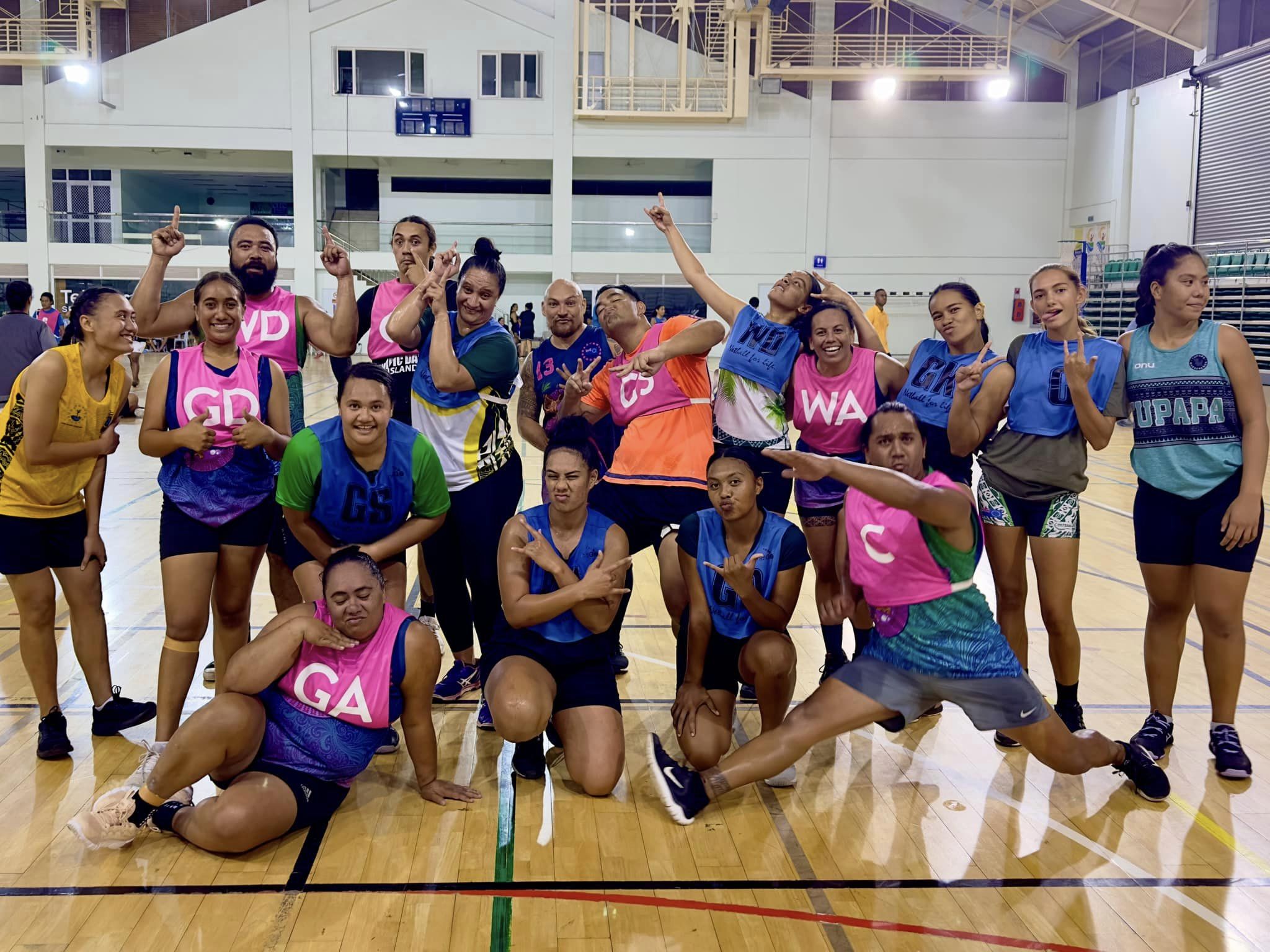 Netball Cook Islands acknowledges mixed netball teams