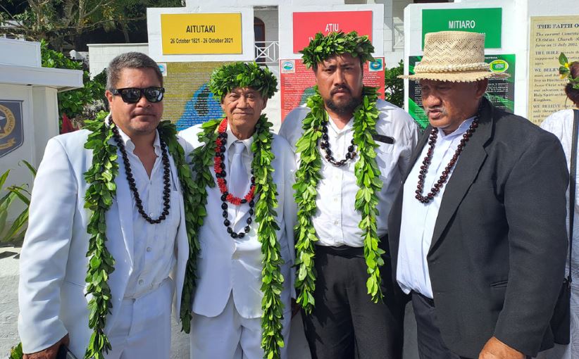 Aitutaki’s Tui Atiu re-create history on a spiritual journey