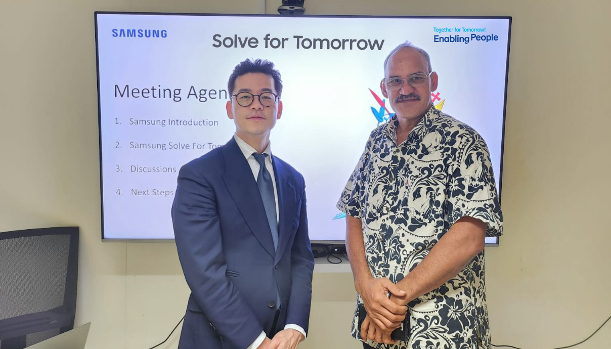 Samsung in talks with Cook Islands to promote STEAM education