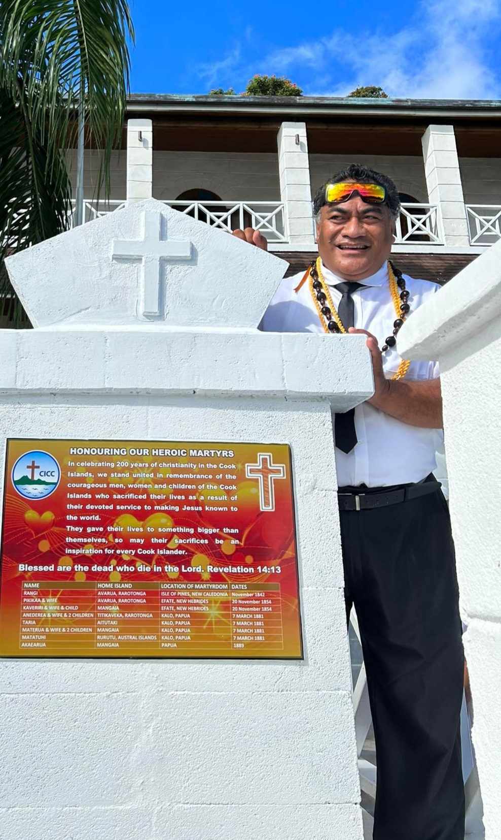 Cook Islands YWAM leader pays tribute to organisation founderal