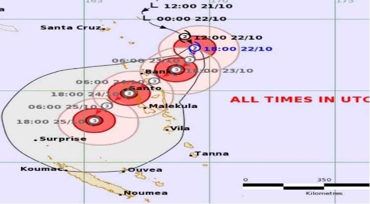 Vanuatu on high alert for early season cyclone Lola