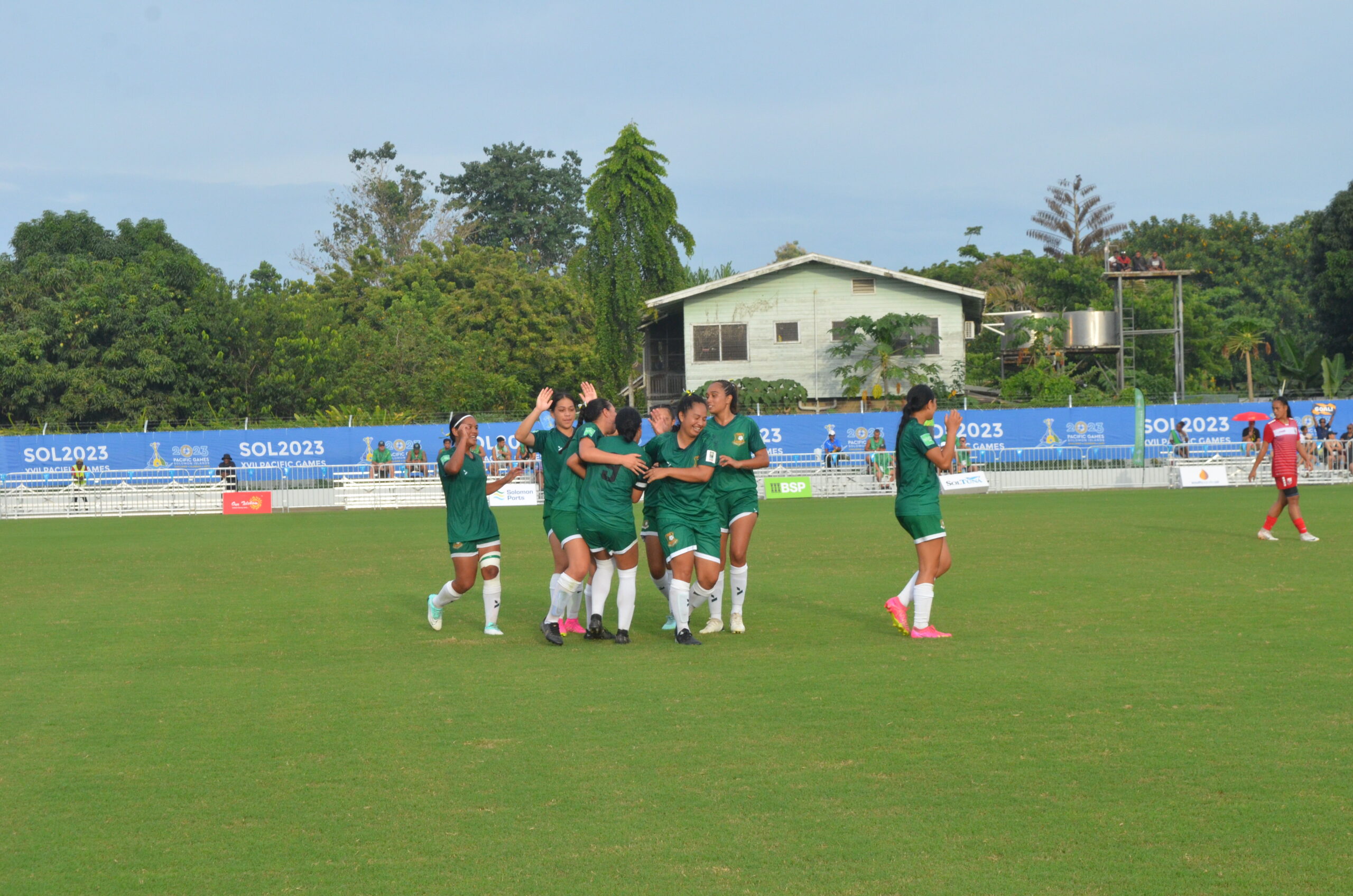 Cook Islands football forfeits  Pacific Games playoff matches