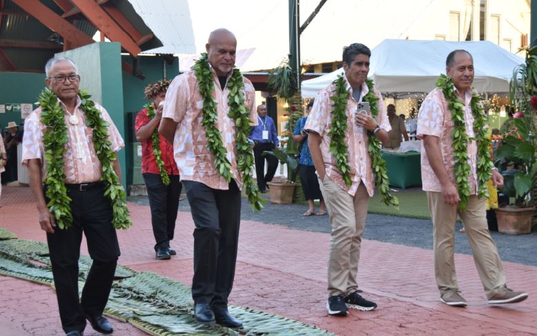 Cook Islands, PM Brown put on a show for Pacific Leaders