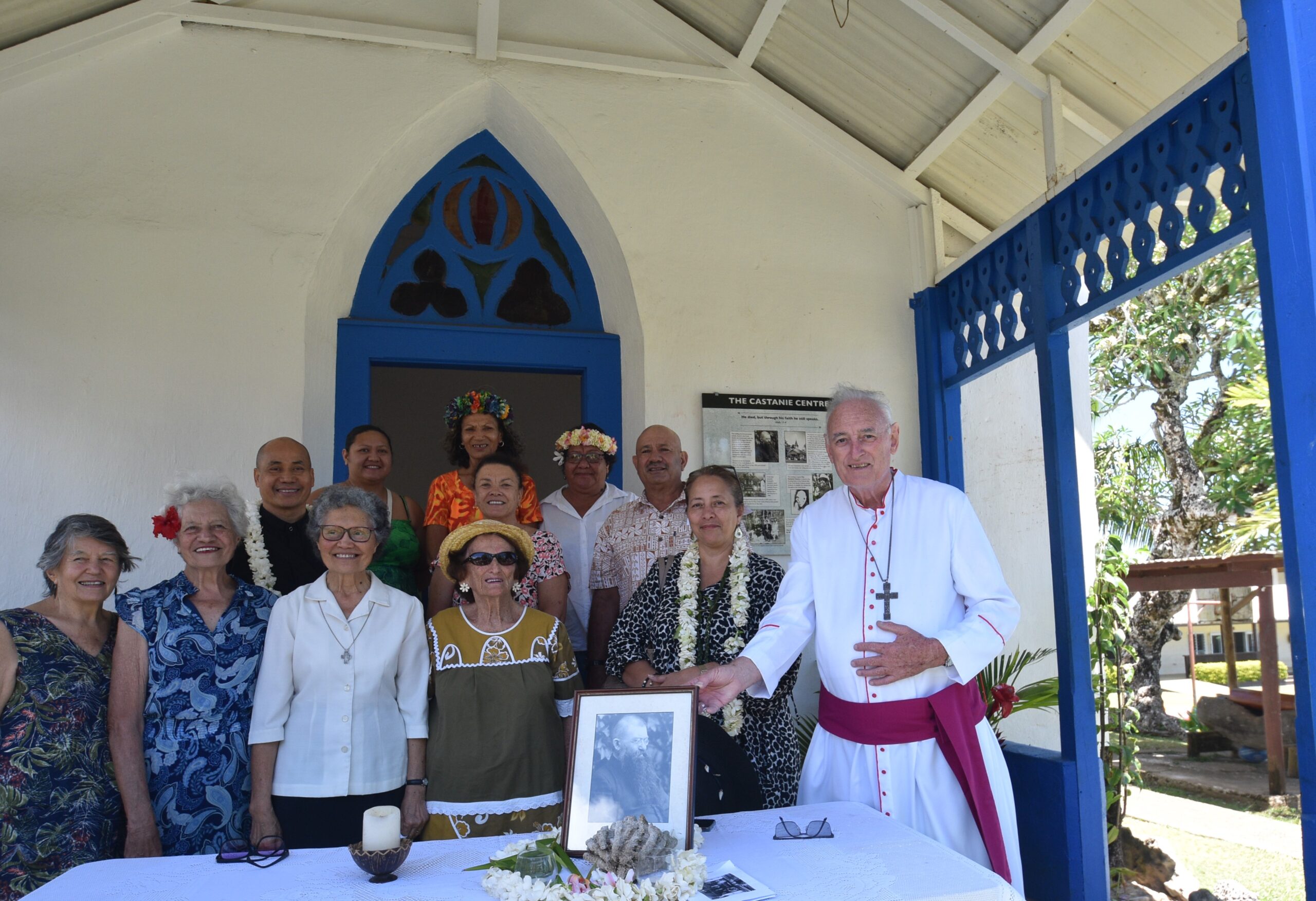 Rarotonga’s first cathedral reopens as Monsignor Bernadin Castanie Centre