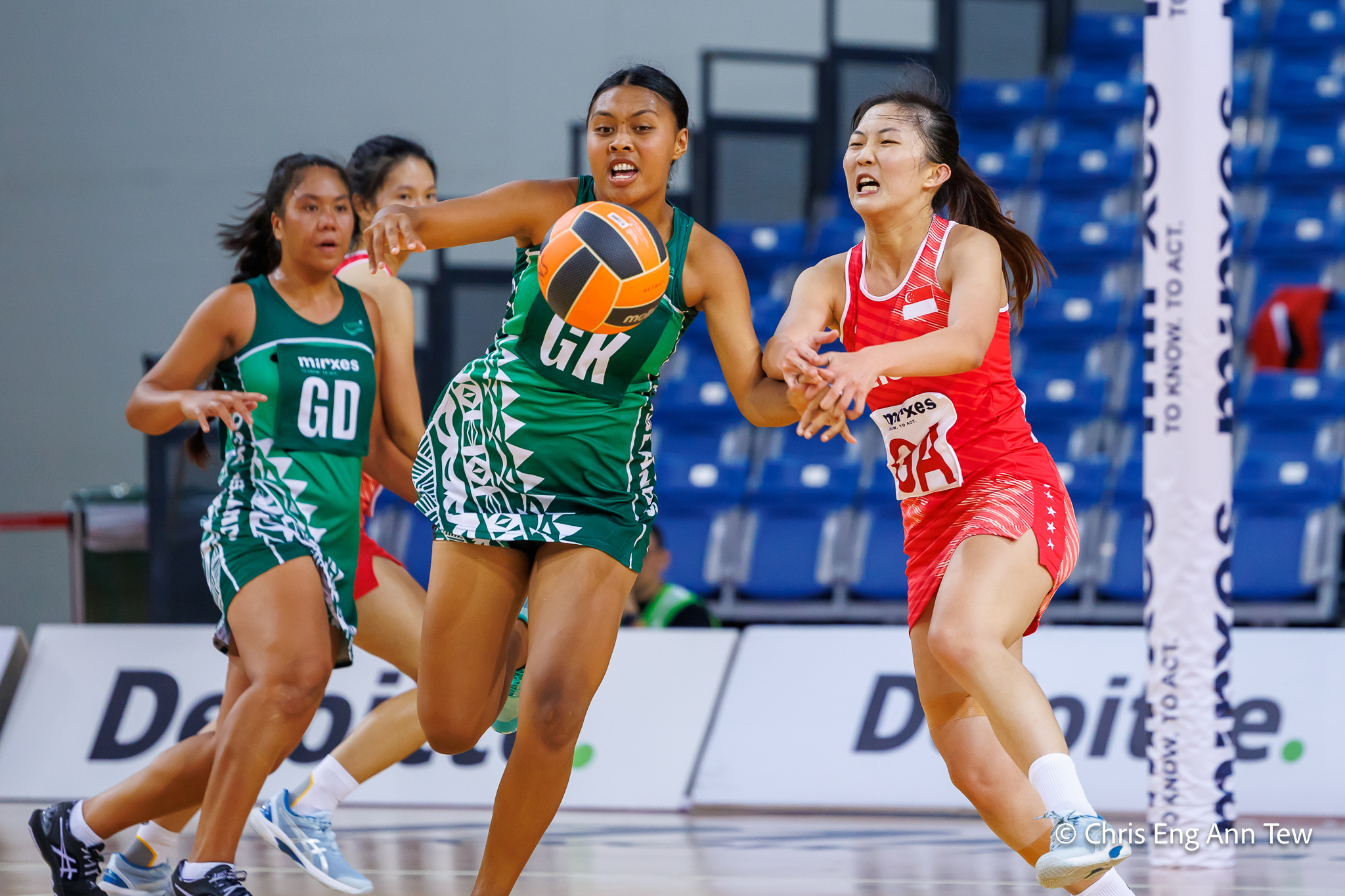 Tiaore joins Singapore netball league
