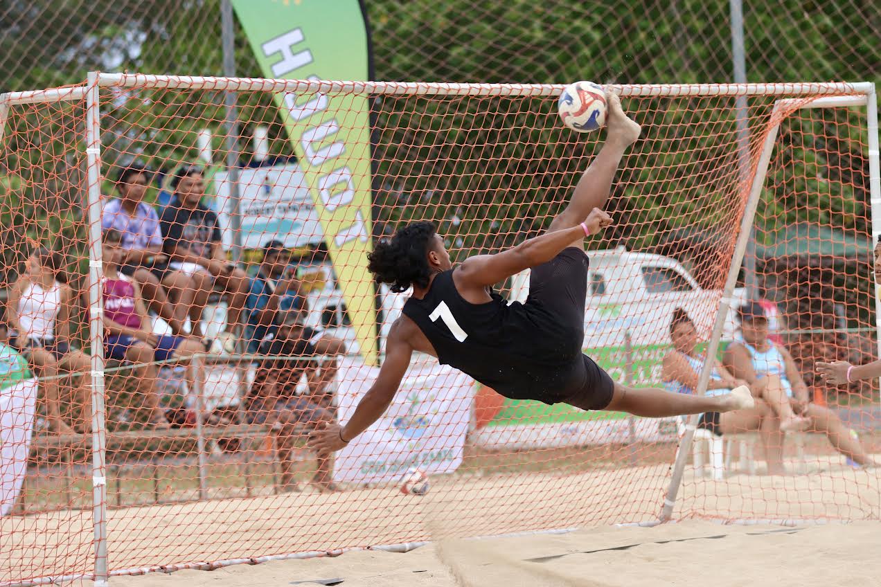 Cook Islands’ beach football talent on display